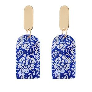 Oval & Arch Santorini MOP Earrings